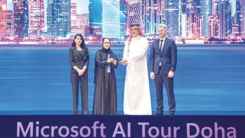 QNB Group recognised with prestigious award from Microsoft at the “Microsoft AI Tour”