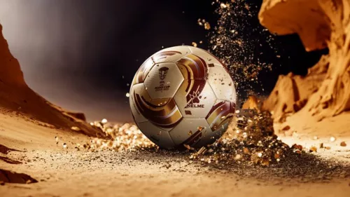 AFC and Kelme have unveiled the Official Match Ball of AFC Asian Cup Qatar 2023 Final