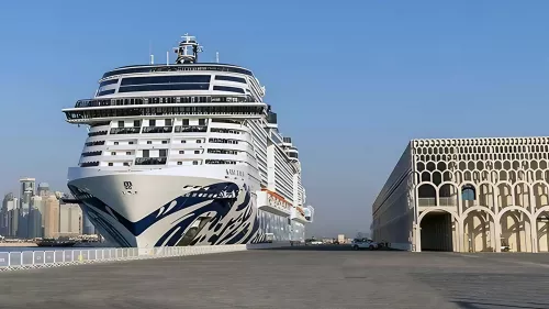 Over 4,000 cruise passengers arrived at Doha Port on board the MSC Euribea 