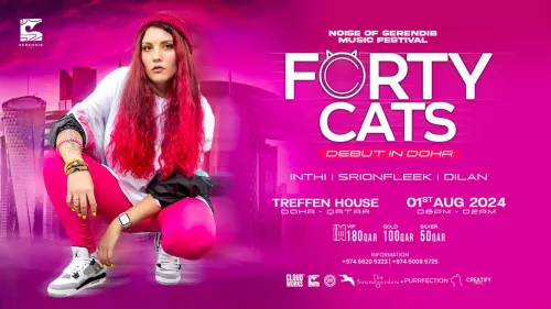 Noise of Serendib × Forty Cats Debut at Treffen House, Doha on August 1