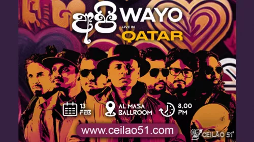 Wayo musical concert Live in Qatar on February 13