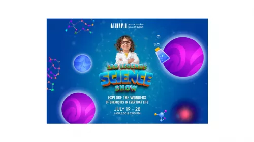 Lab Legends Science Show at Mall of Qatar from  July 19 to 28 