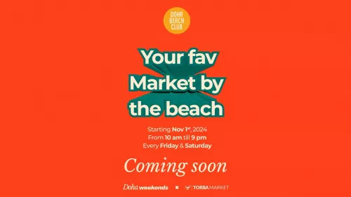 Doha Weekends x Torba Market at Doha Beach Club from 1 November to 31 December 2024