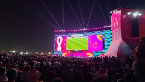 Enjoy the FIFA Fan Festival which will be open throughout the World Cup tournament 