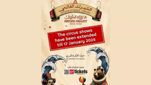 Beyond Reality circus show extended till January 2, 2025