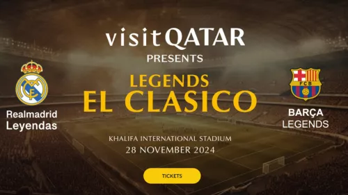 Qatar to host 'LEGENDS EL CLASICO' - an exciting showdown between legendary players of Real Madrid and FC Barcelona