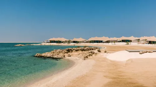 Qatar Airways with Our Habitas officially launched a luxury resort nestled on the West Coast of Qatar offers breathtaking views