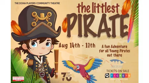 The Littlest Pirate by The Doha Players from August 14 to 17