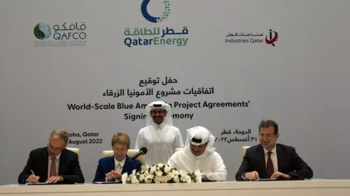 World’s largest blue ammonia plant announced by QatarEnergy 