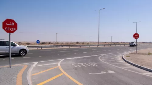 Ashghal announced the completion of development and improvement works on part of Al-Sailiya Road