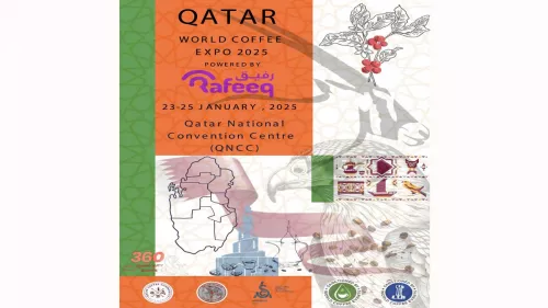 Qatar World Coffee Expo 2025 will be held at QNCC from January 23 to 25 