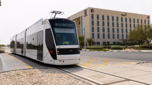 Qatar Foundation’s Education City Tram launches its new Green Line connecting the North and South Campuses of Education City