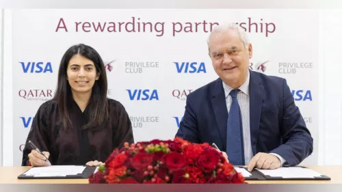 Qatar Airways Privilege Club has signed a global strategic agreement with Visa, as part of new 10-year exclusive partnership