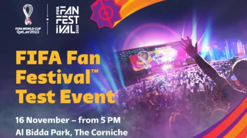 FIFA Fan Festival™ ; special test event open only to Hayya Card holders