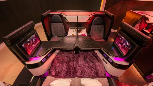 New, ultra-modern ‘Qsuite Next Gen” unveiled by Qatar Airways at Farnborough International Airshow 2024