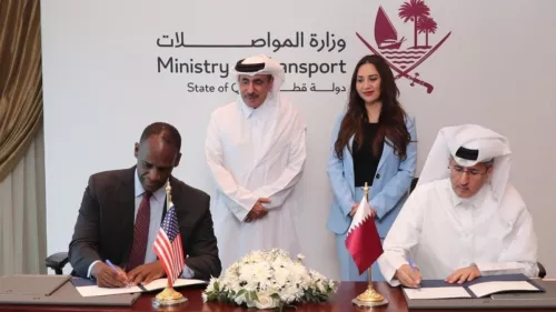 Qatar and the US signed an MoU to enhance civil aviation security between the two countries