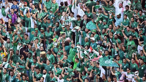 Saudi fans rejoice historic victory and are extends their gratefulness towards the host Qatar