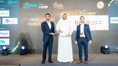 QIIB received the ‘Excellence in Mobile Banking’ Award at Finnovex Qatar 2024