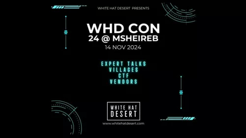 WHD CON 2024 on November 14 at Barahat Msheireb