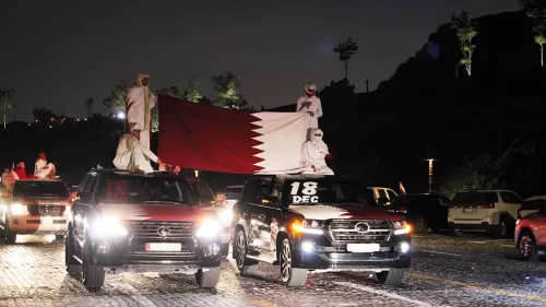 Rules regulating decorations used for vehicles during Qatar National Day celebrations 